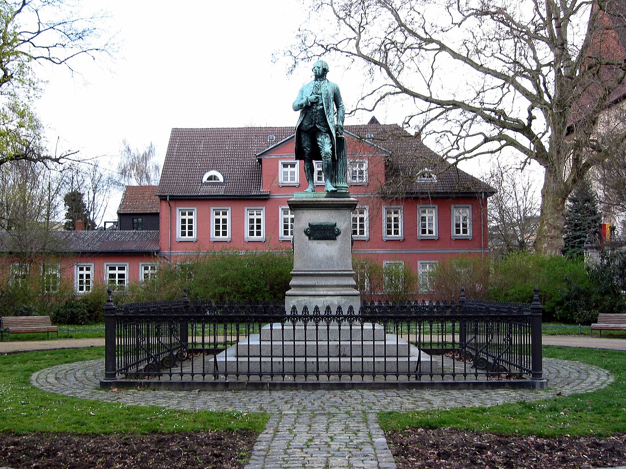 Braunschweig, Lessingdenkmal (Lessingplatz)