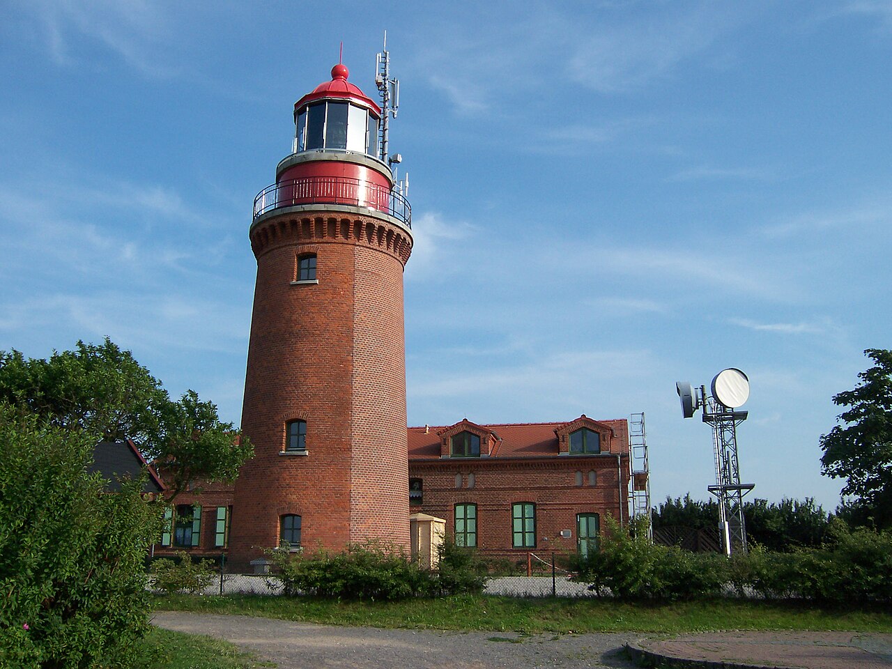 Lighthouse Buk in Bastorf, Mecklenburg-Vorpommern, Germany