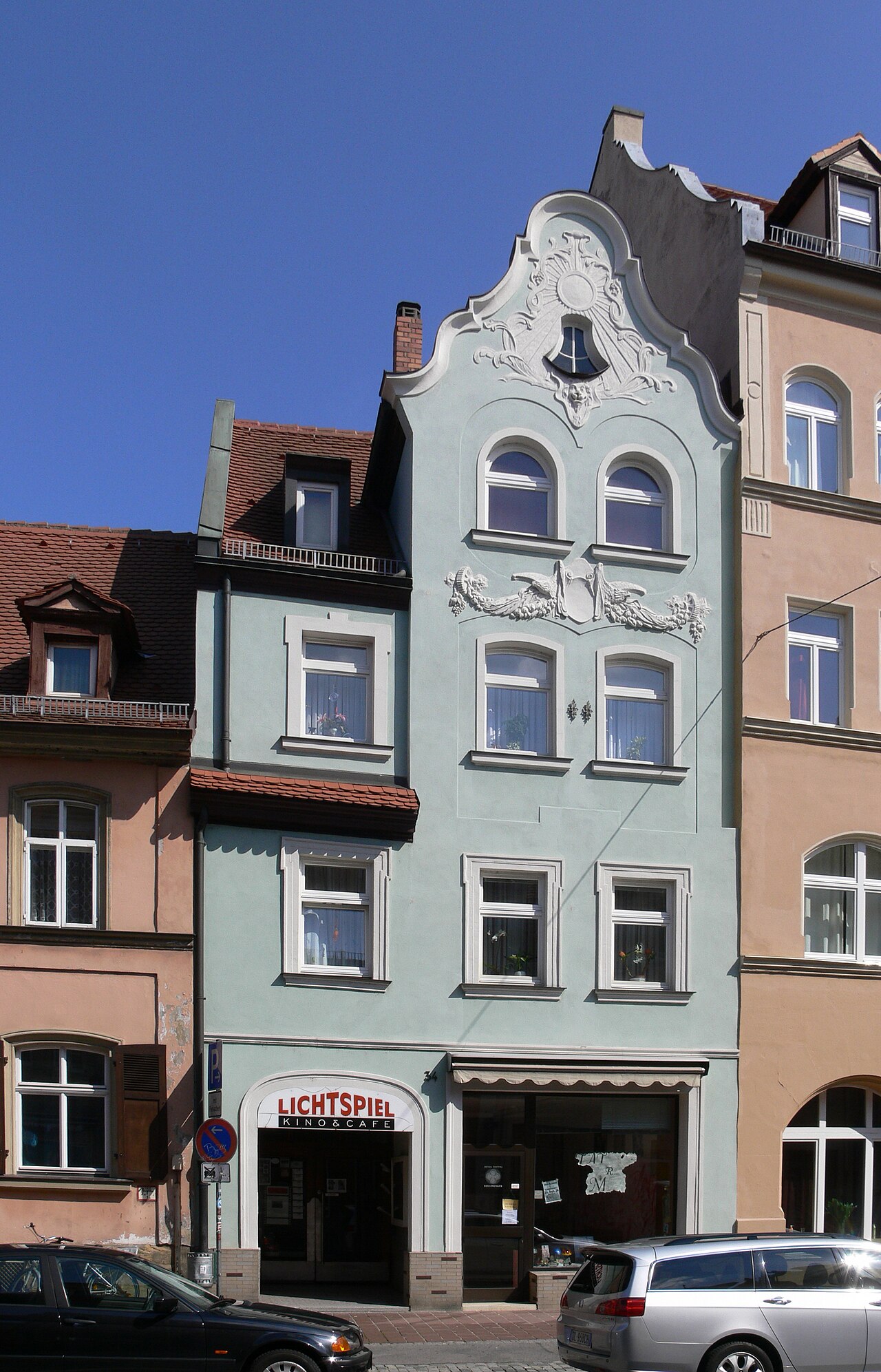 Bamberg, Untere Königstraße 34 "Lichtspiel - Kino & Café"