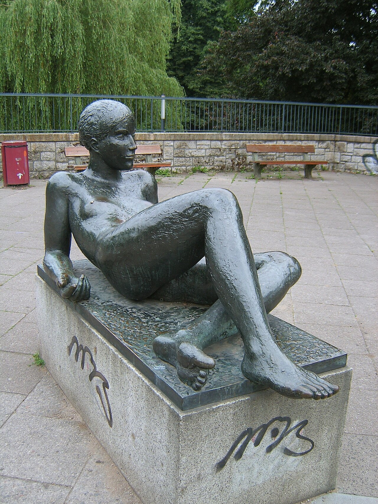Foto von Liegende
