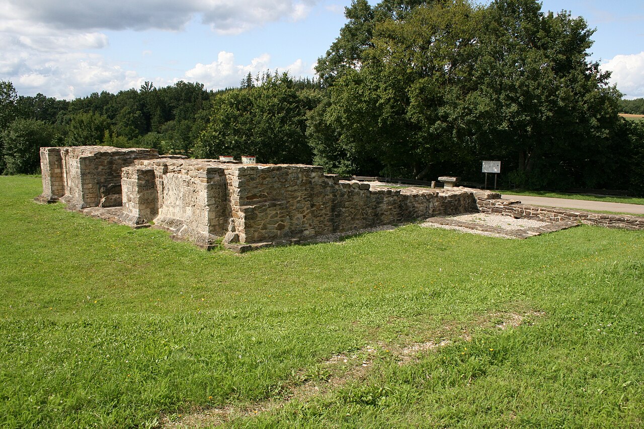 Ansicht des Limestors Dalkingen von Südwesten