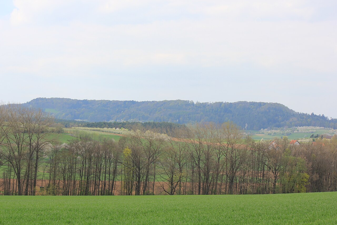 The mountain Lindenberg near Neunkirchen am Brand