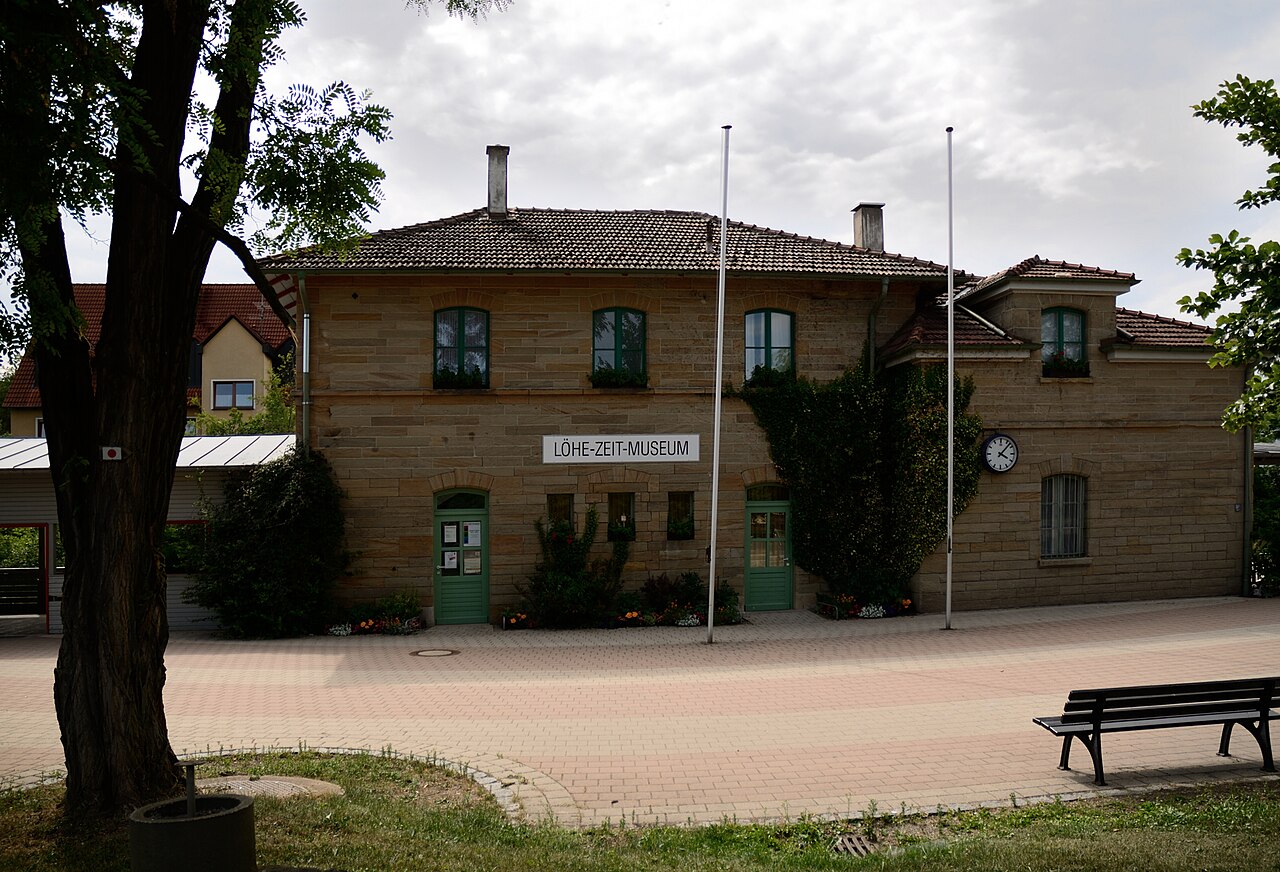 Bahnhof Neuendettelsau, zugleich auch Löhe-Zeit-Museum