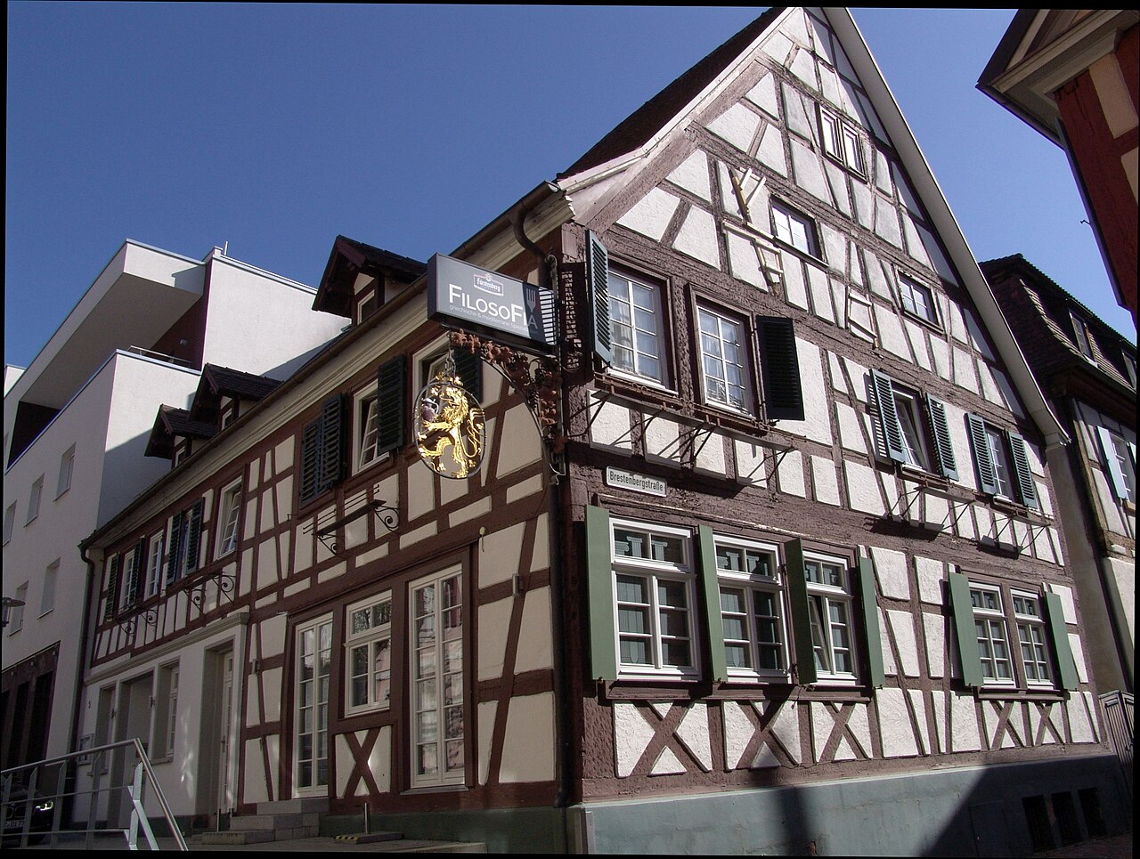 Ehemaliges Hotel-Gasthof Löwen jetzt Filosofia