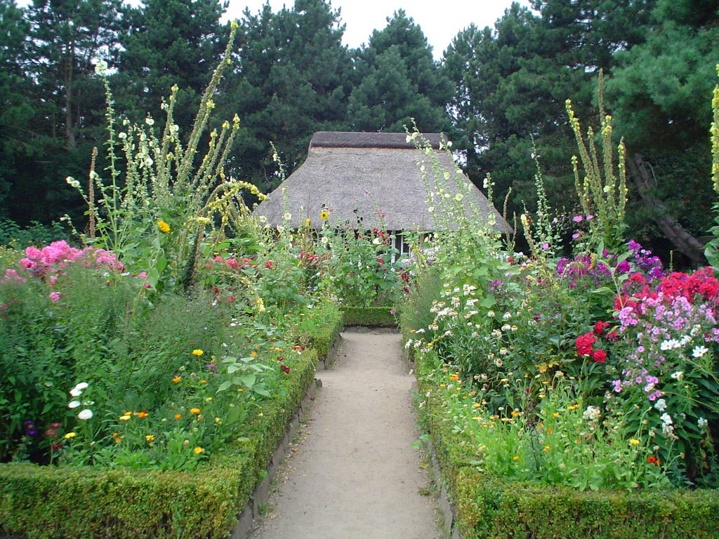 Bauerngarten des Botanischen Gartens in Hamburg