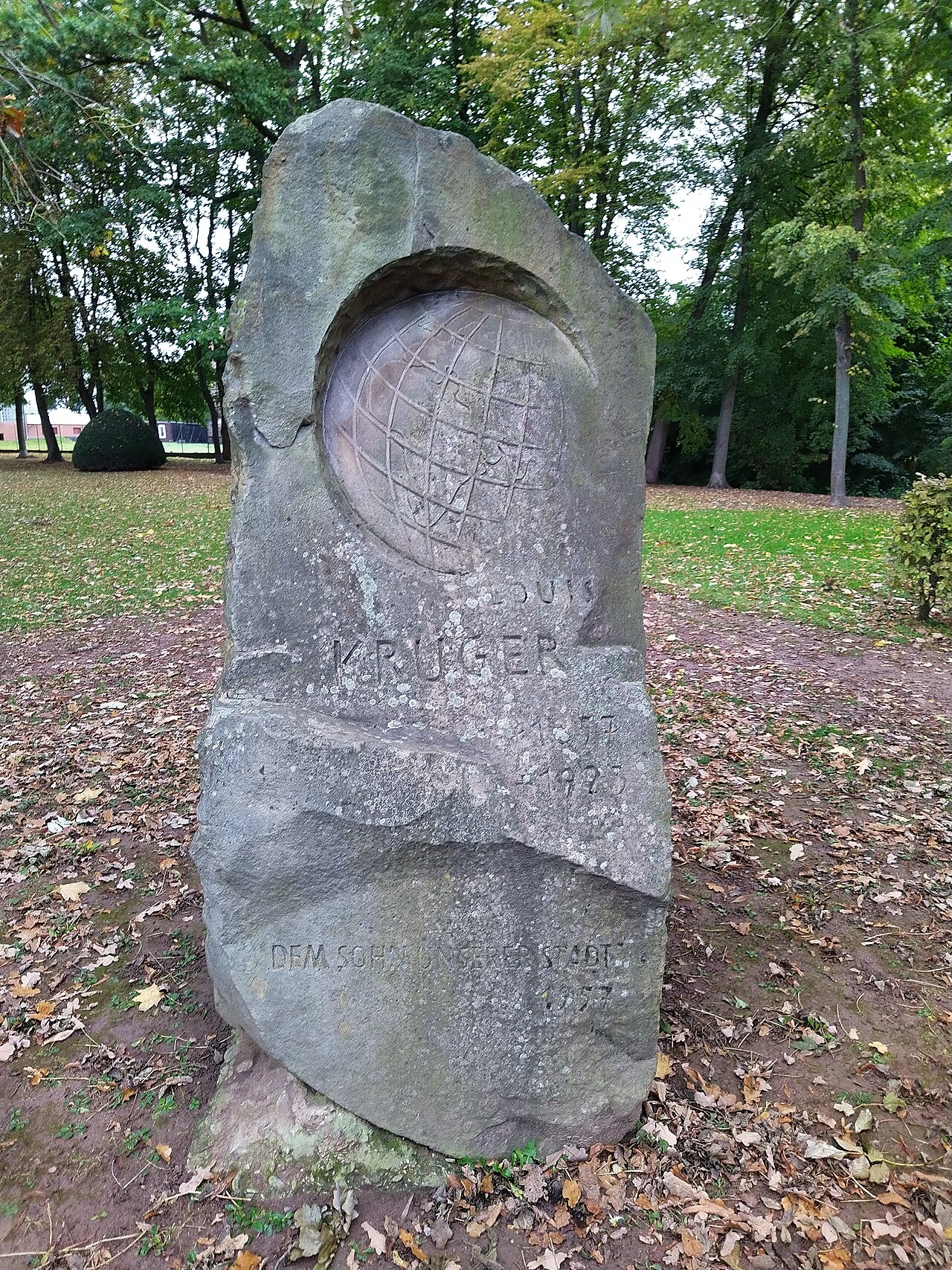 Loius-Krüger-Gedenkstein in Elze