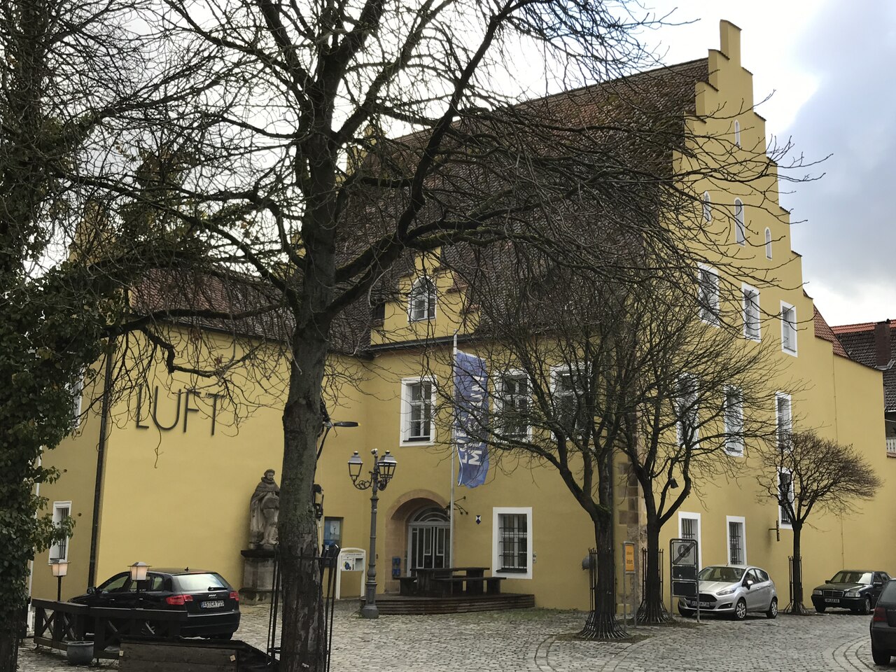 Gebäude des Luftmuseums in Amberg