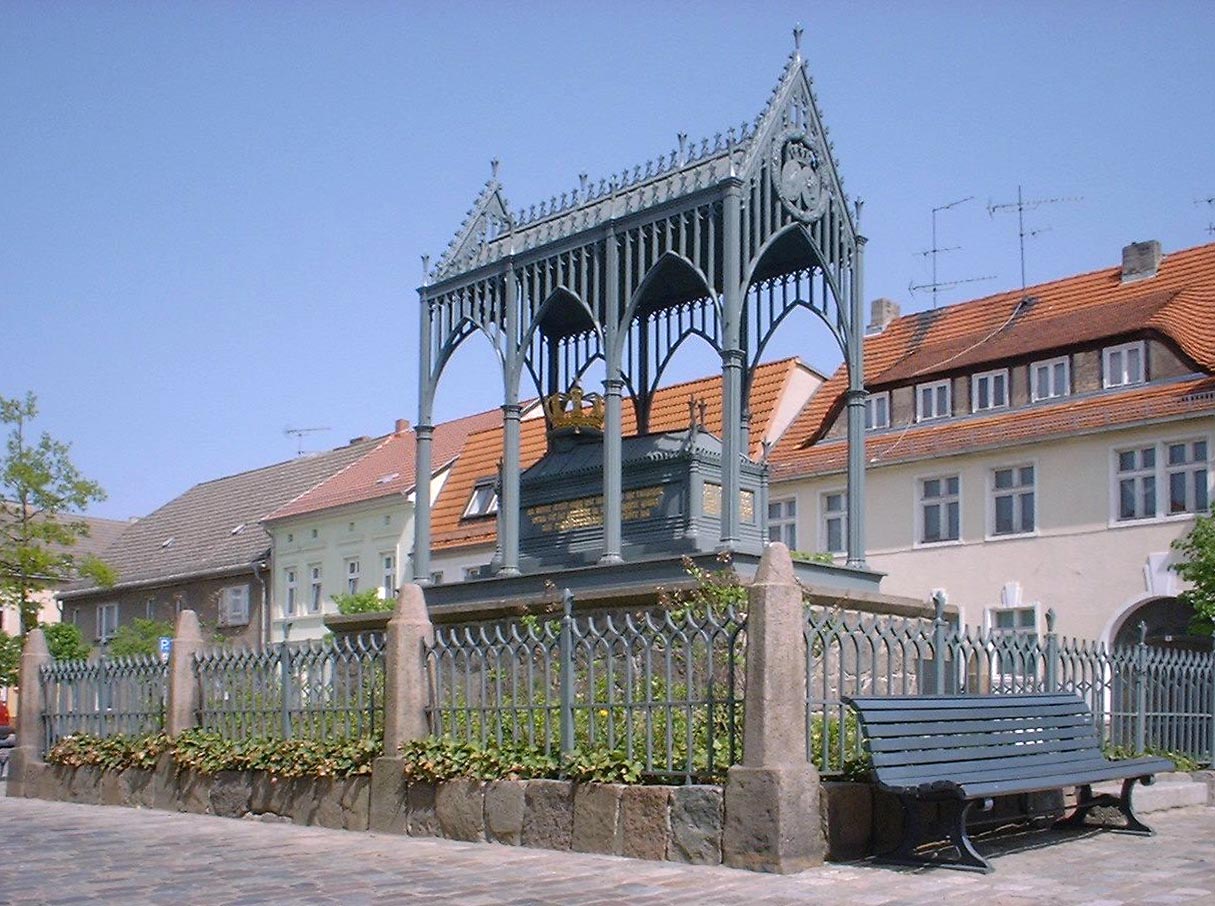 Queen Louise memorial in Gransee in Brandenburg , Germany