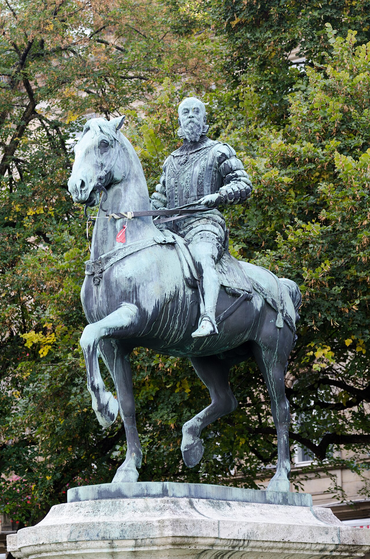 Bamberg, Schönleinsplatz, Denkmal Prizregent Luitpold