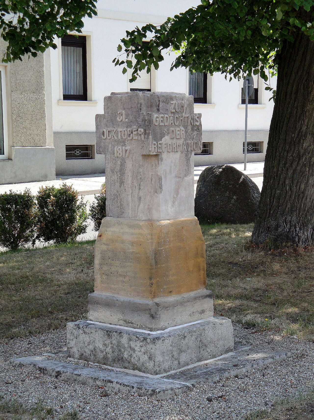 Reformationsdenkmal Lutherstein, Jubelberg, Langenweddingen