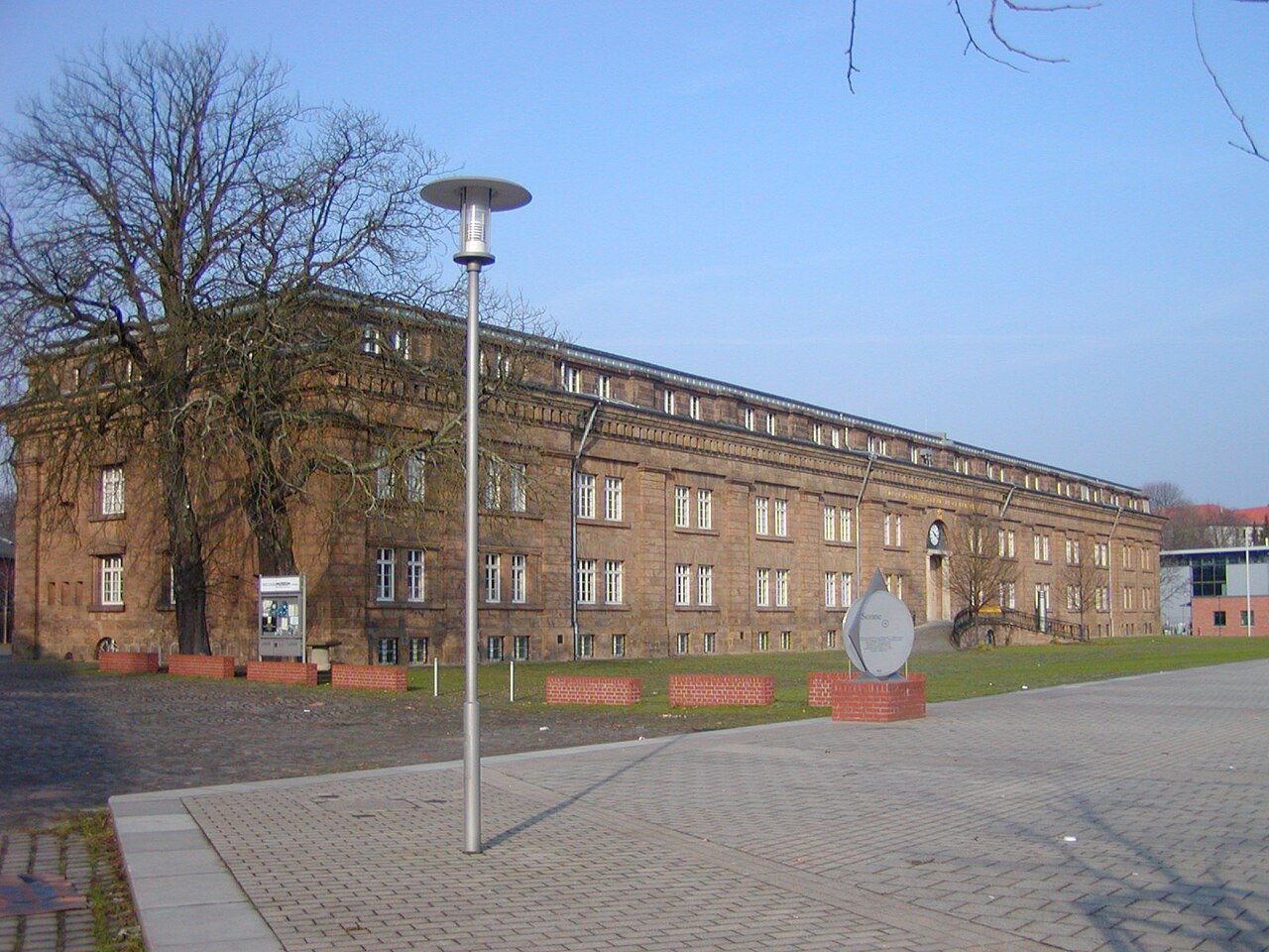 Das Hauptgebäude des Preußenmuseums in Minden , Nordrhein-Westfalen
