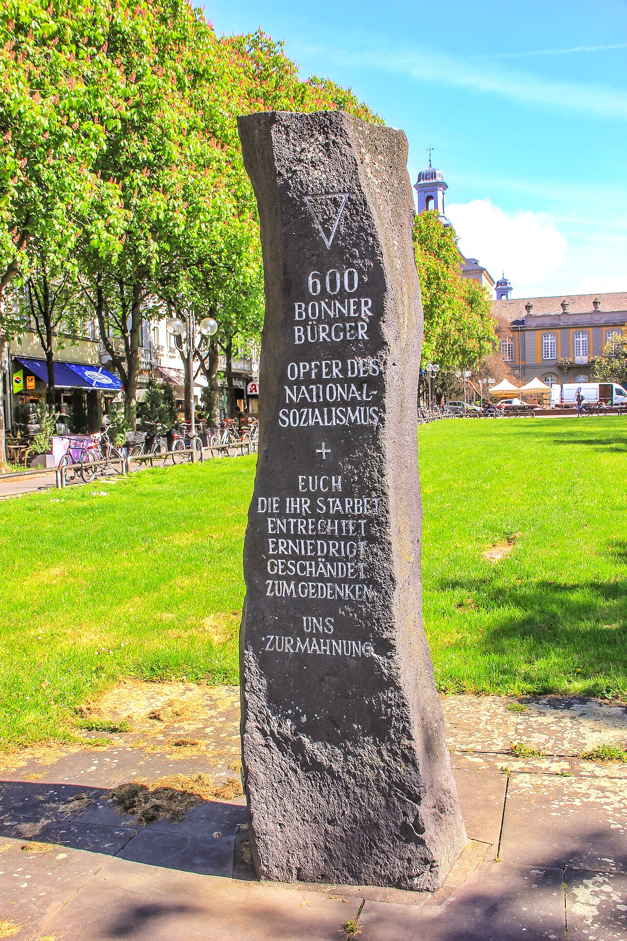 Foto von Mahnmal für die Bonner Opfer des Nationalsozialismus