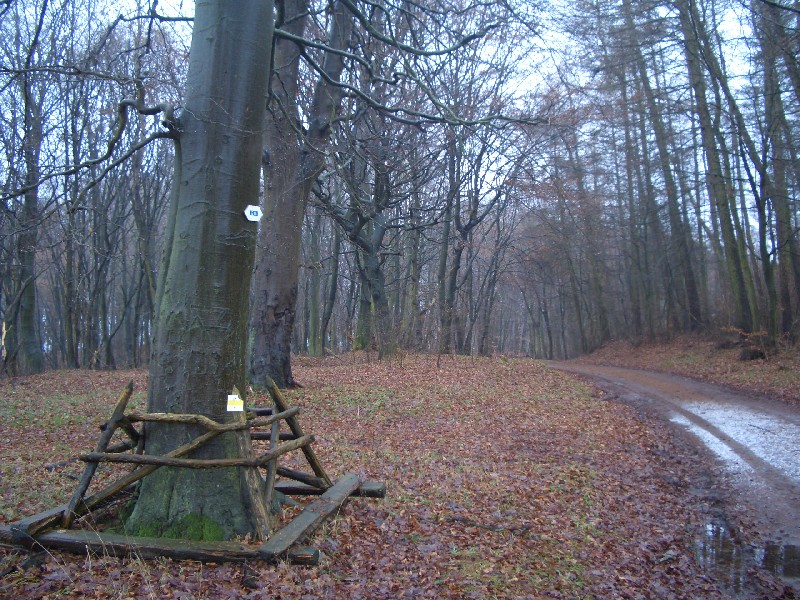 Nordosteingang in das Naturschutzgebiet Maibachtal in Mecklenburg-Vorpommern