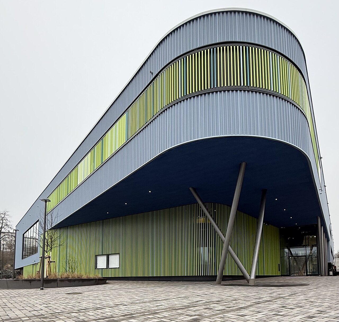Main Bad Bornheim, Eingangsbereich