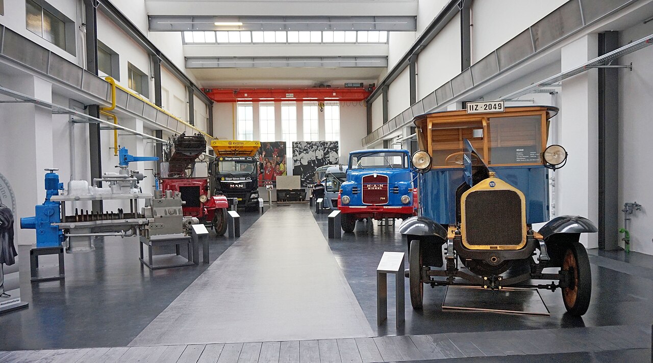 Vehicles in MAN museum, Augsburg