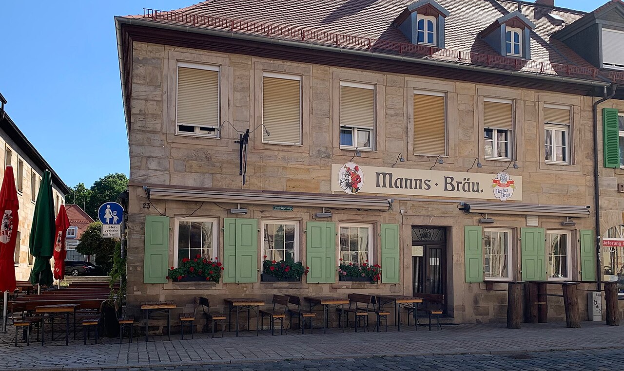 Mann Brau Pub in Nikolaus Strasse Bayreuth