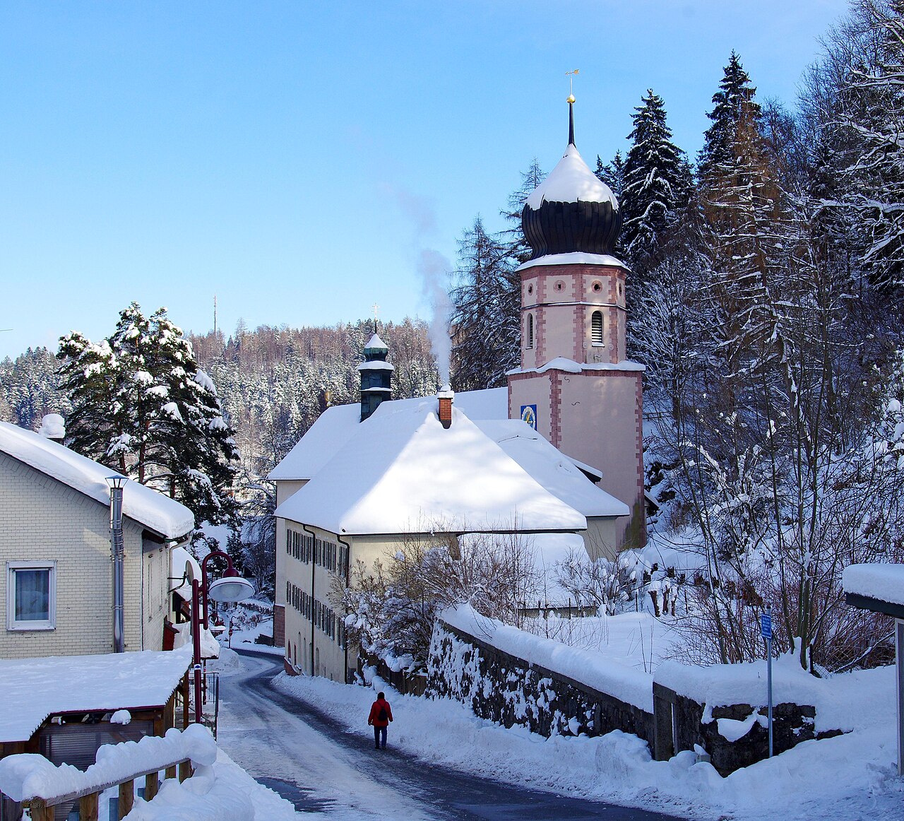 Bilder der Wallfahrtskirche "Maria in der Tanne" in Triberg Schwarzwald