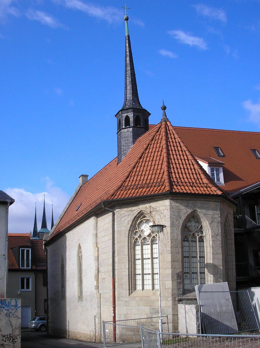Die Magdalenenkapelle in der Altstadt von Erfurt (Thüringen)
