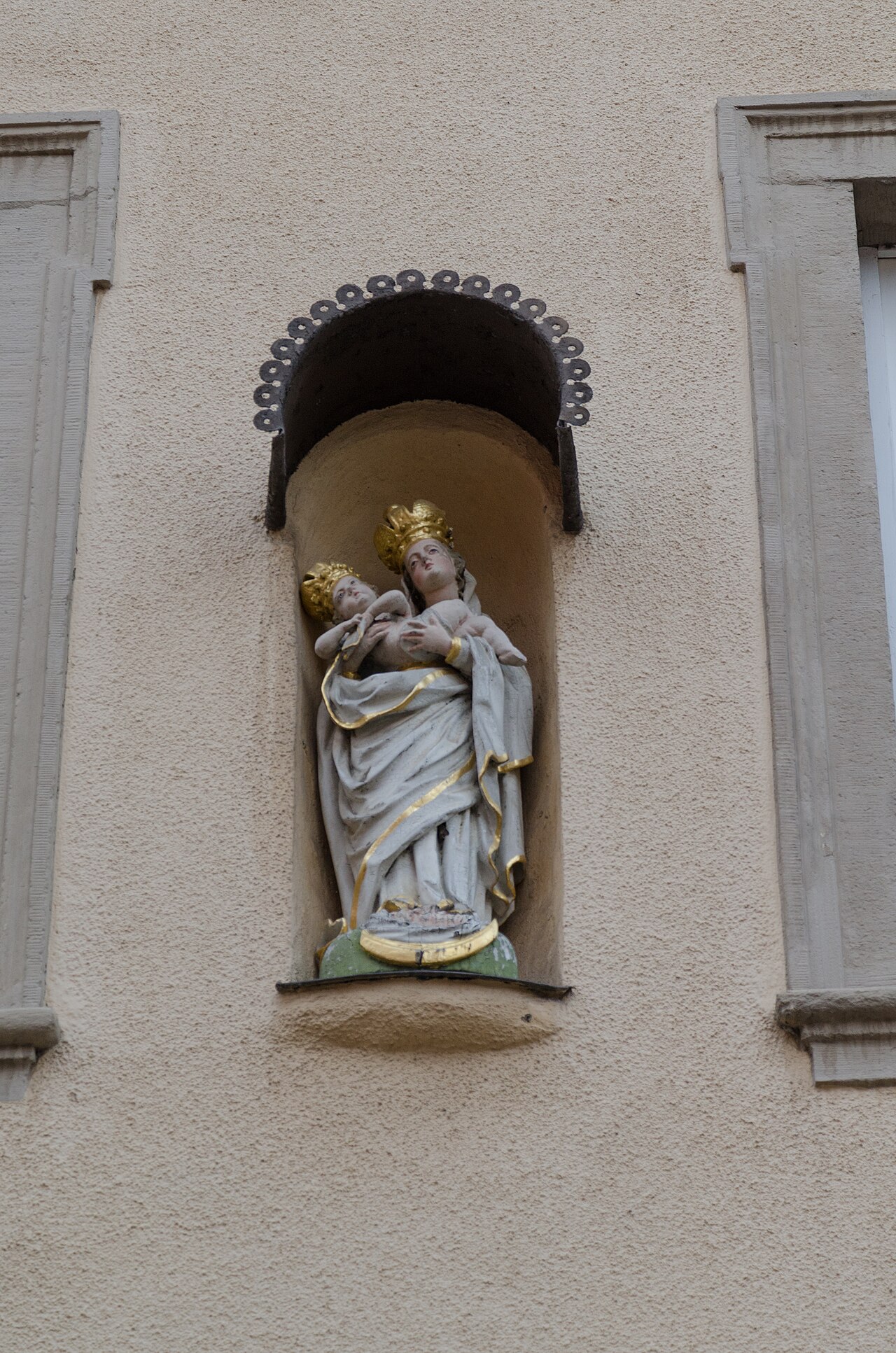Bamberg, Concordiastraße 4, Hausfigur