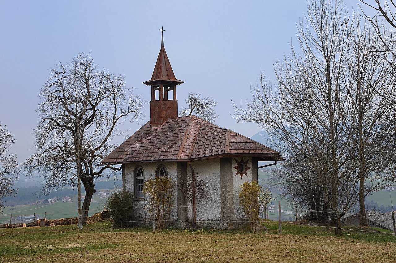 aus dem DEHIO Vorarlberg 1983: Kapelle, in Dreßeln - Vorholz ( Alberschwende