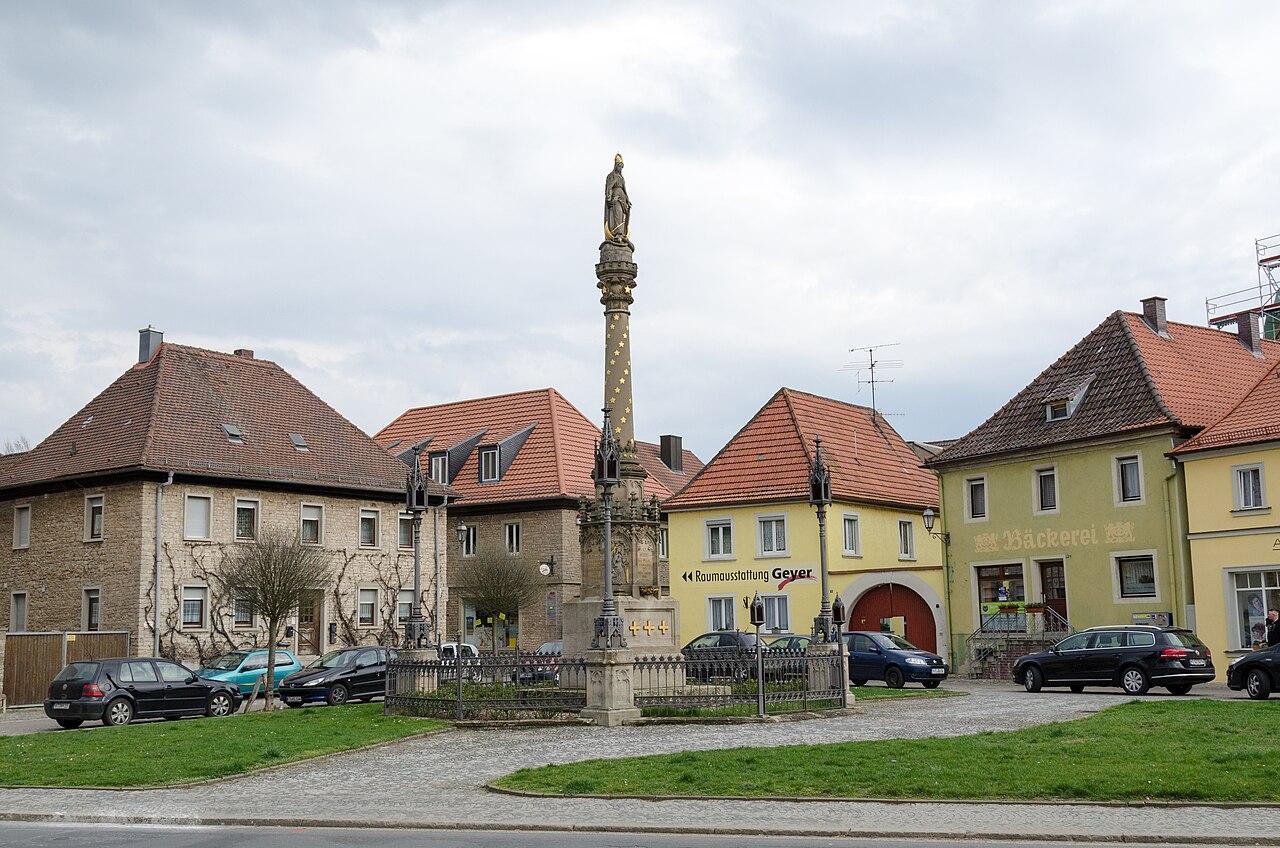 Wiesentheid, Marienplatz