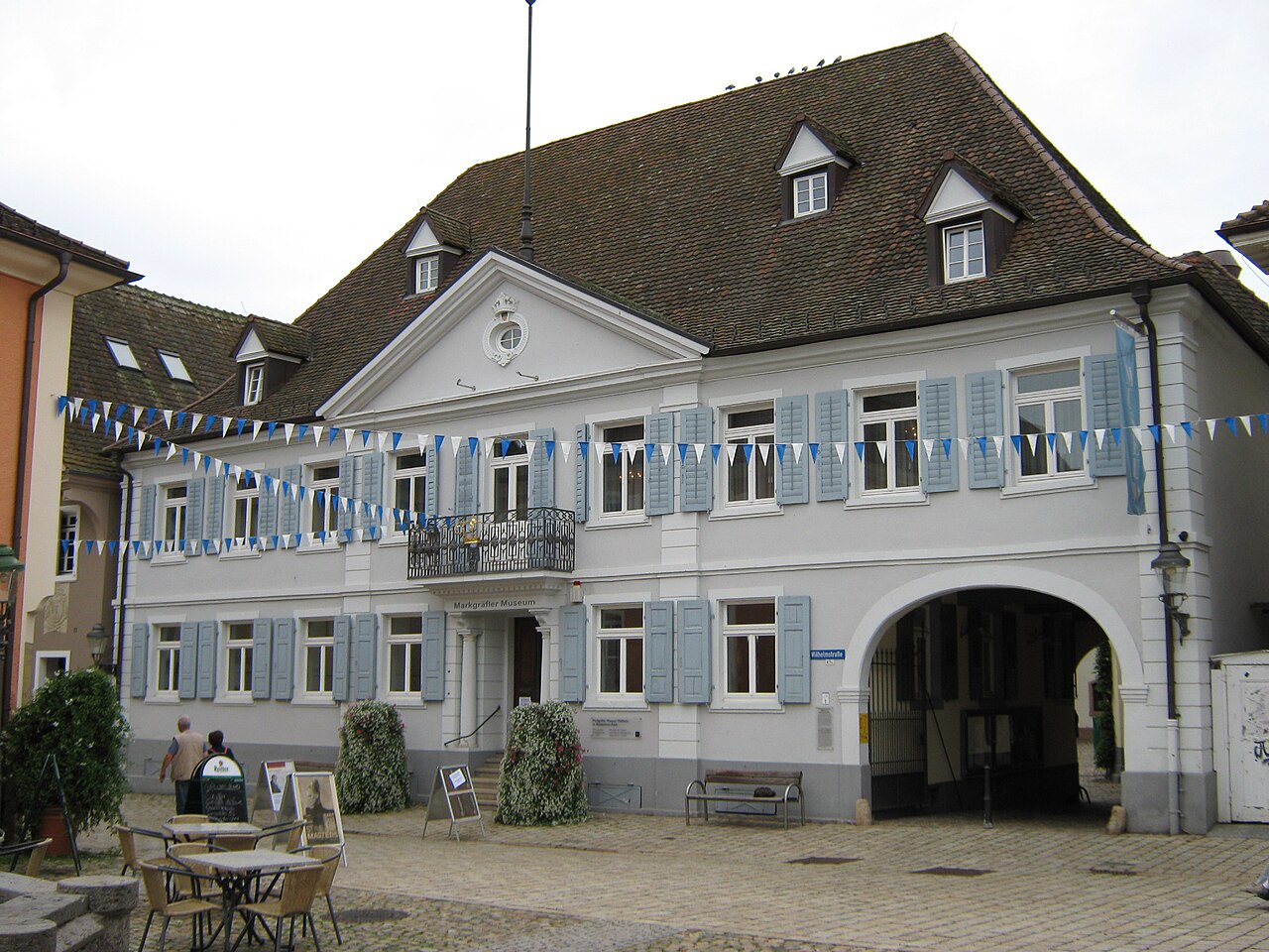The house of the Markgräfler Museum in Müllheim (BAden), Southwest of Germany