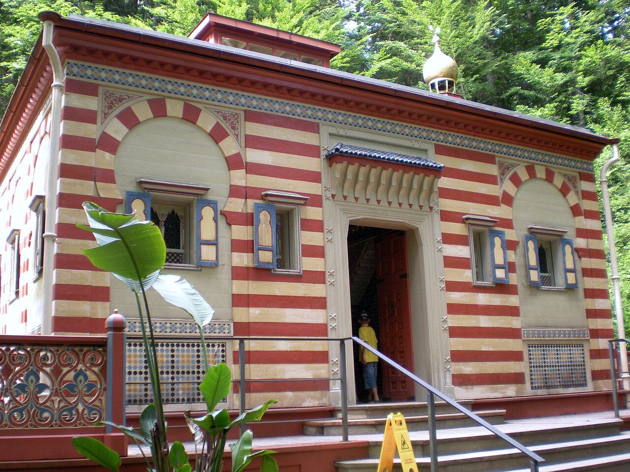La llamada Casa marroquí fue comprada en la Exposición Universal de París de 1878
