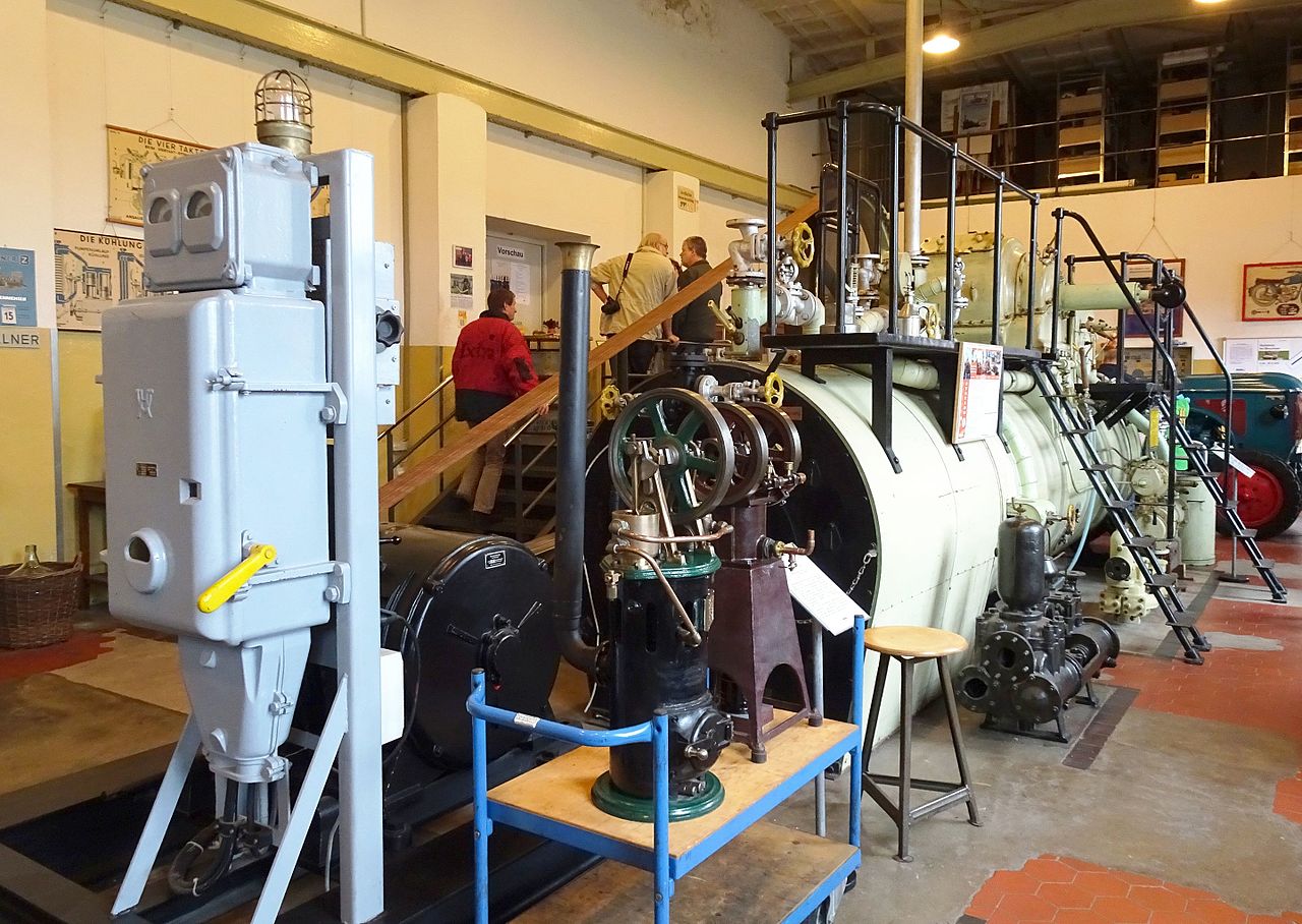 Dampfmaschine der Maschinenfabrik Buckau R