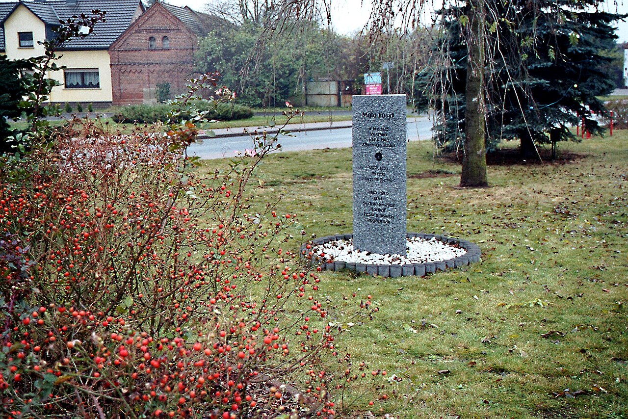 Werben (Spreewald), memorial of Mato Kosyk