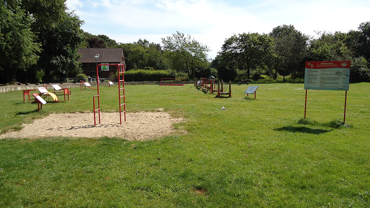 Revierpark Mattlerbusch, Trimmpfad