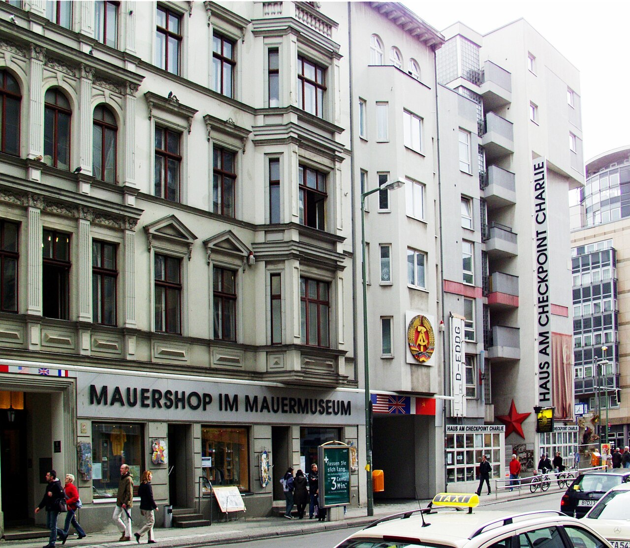 Berlin - Mauermuseum at Checkpoint Charlie