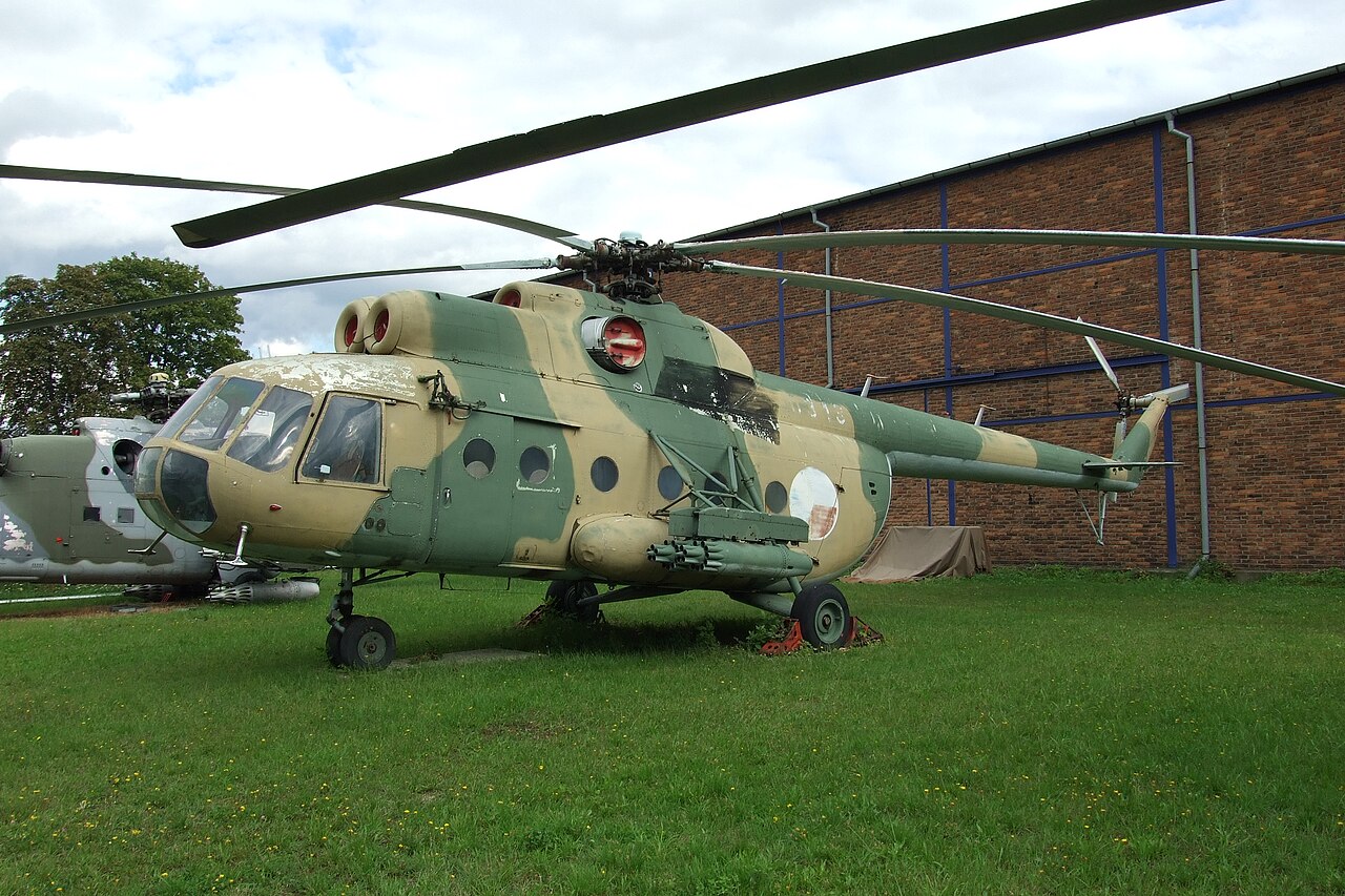 Russian Mil Mi-8 Helicopter used by Czechoslovak army (Aircraft muzeum Kbely http://www