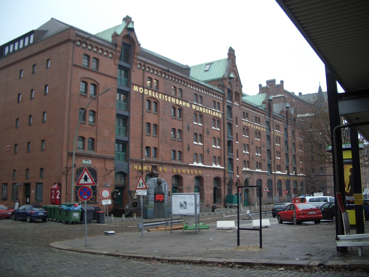 Speicher D in der Speicherstadt in Hamburg-Altstadt