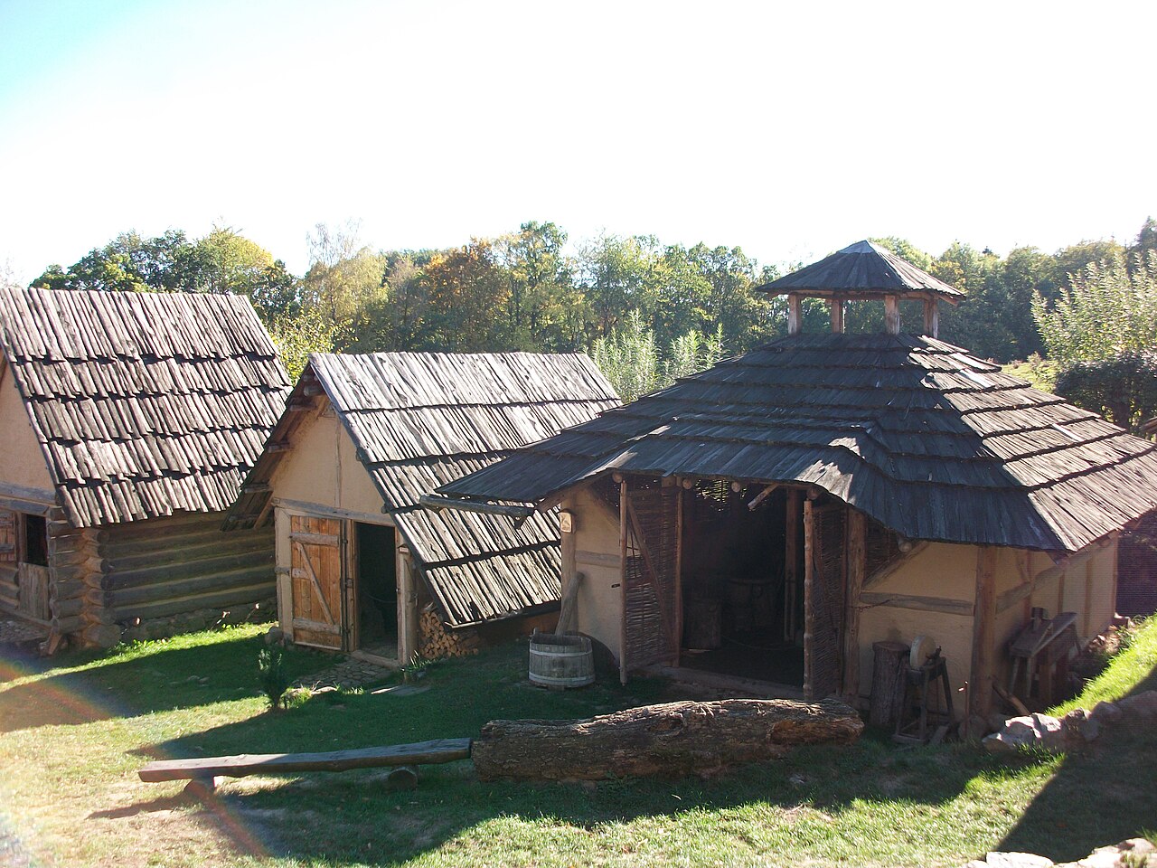 Gebäude im Freilichtmuseum Bergstadt Bleiberg