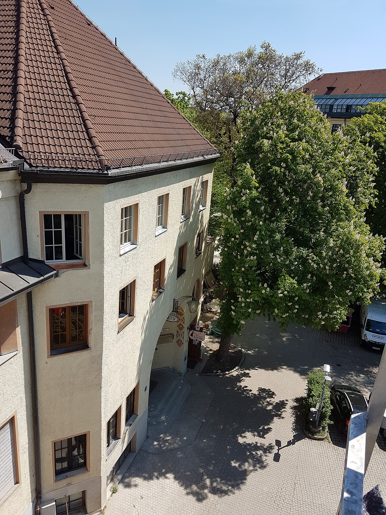 Der Vereinssitz des MTV in der Häberlstraße 11B