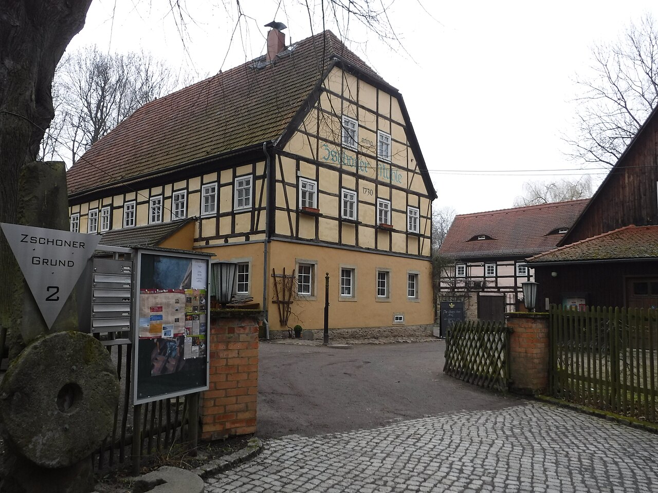 Die Zschonermühle im Zschoner Grund
