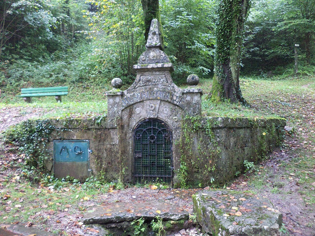 Die Muschelquelle bei Streitberg