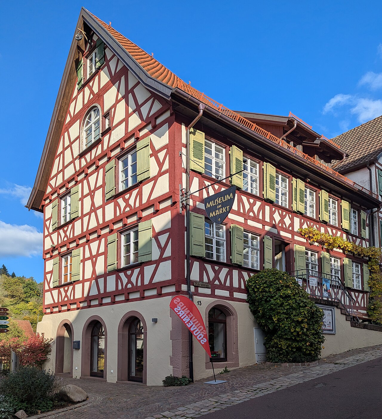 Schiltach in the district of Rottweil