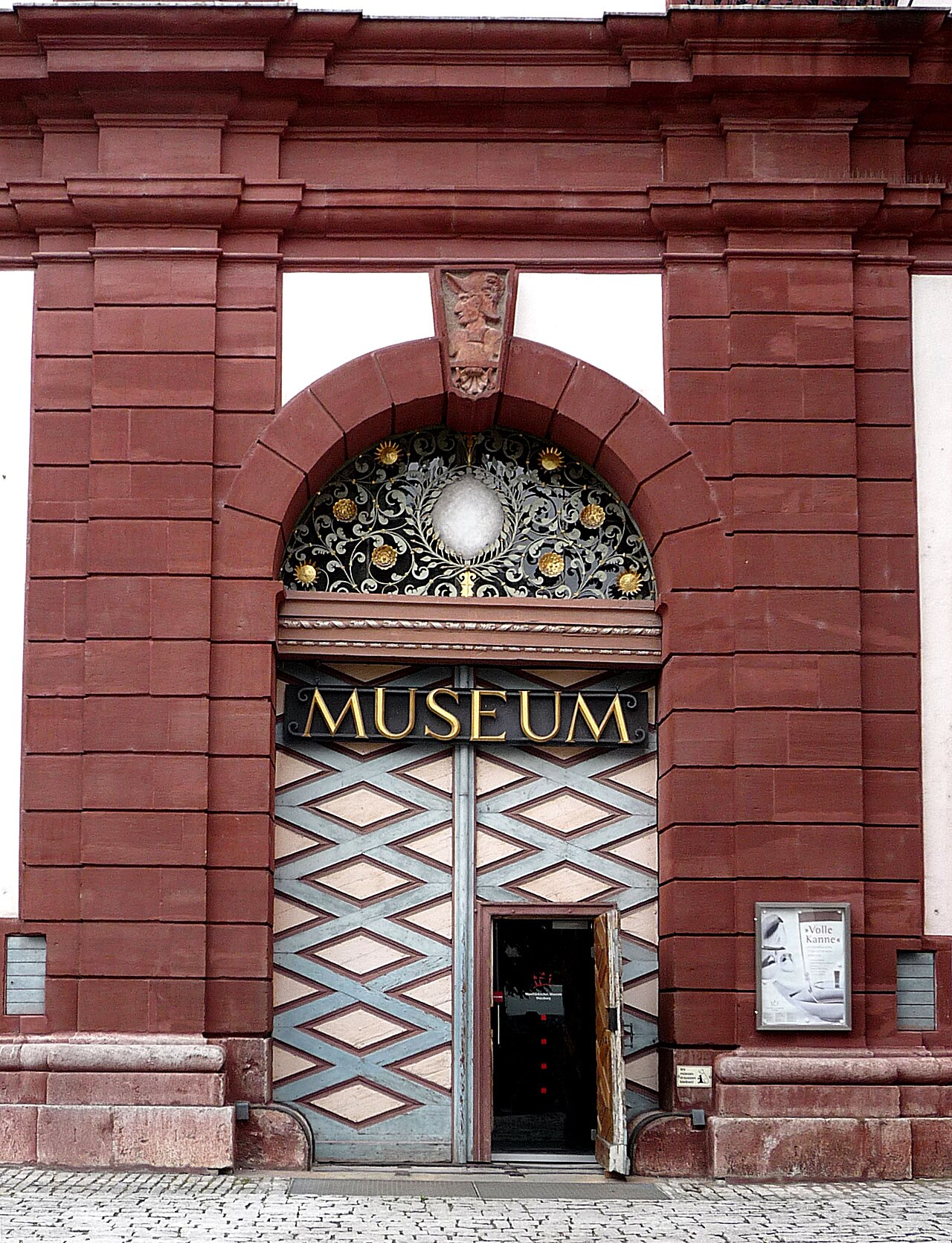 Mainfränkiches Museum, Würzburg, entrance