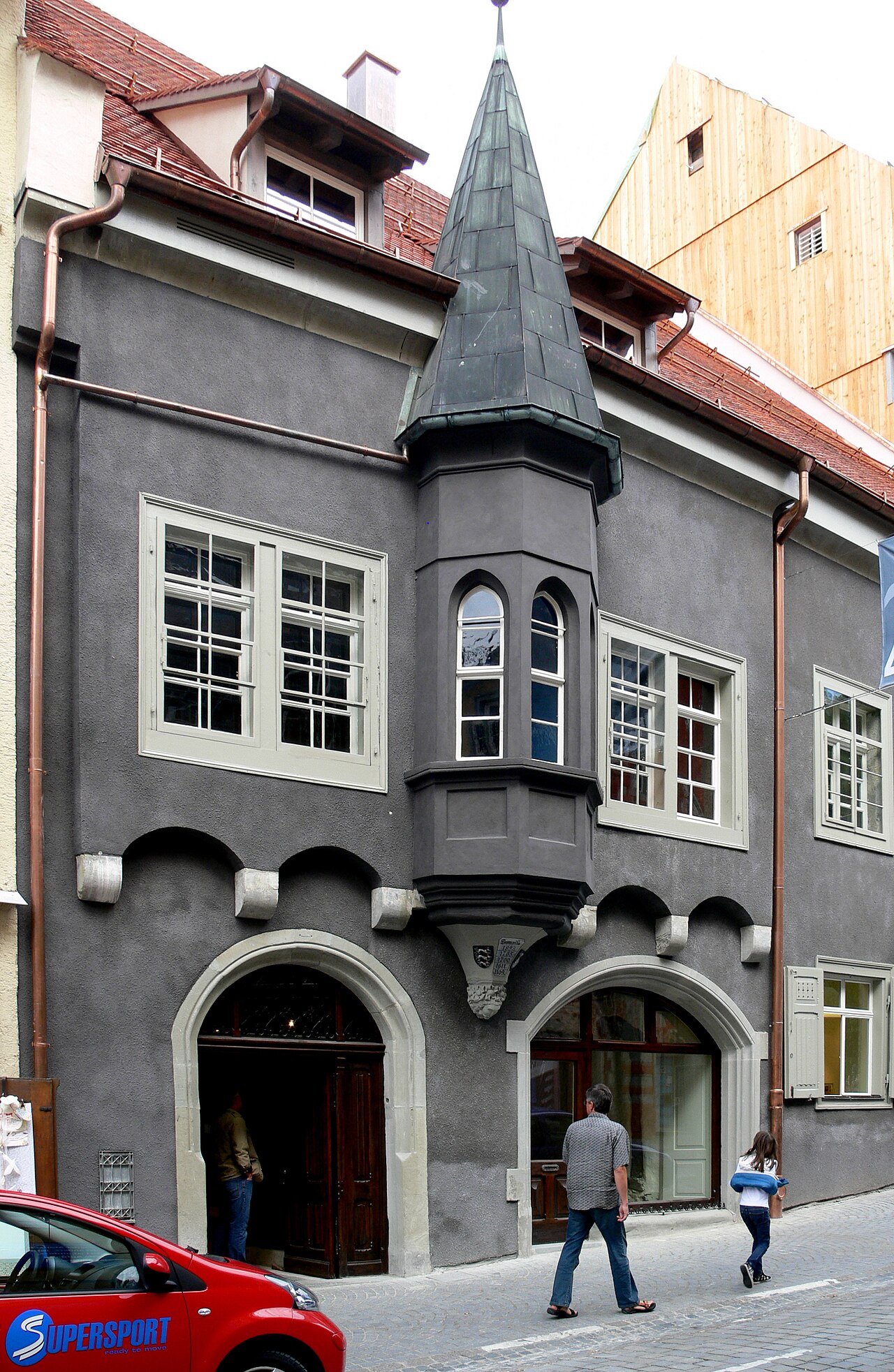 Museum Humpisquartier, Ravensburg Gebäude Marktstraße 45 mit Haupteingang