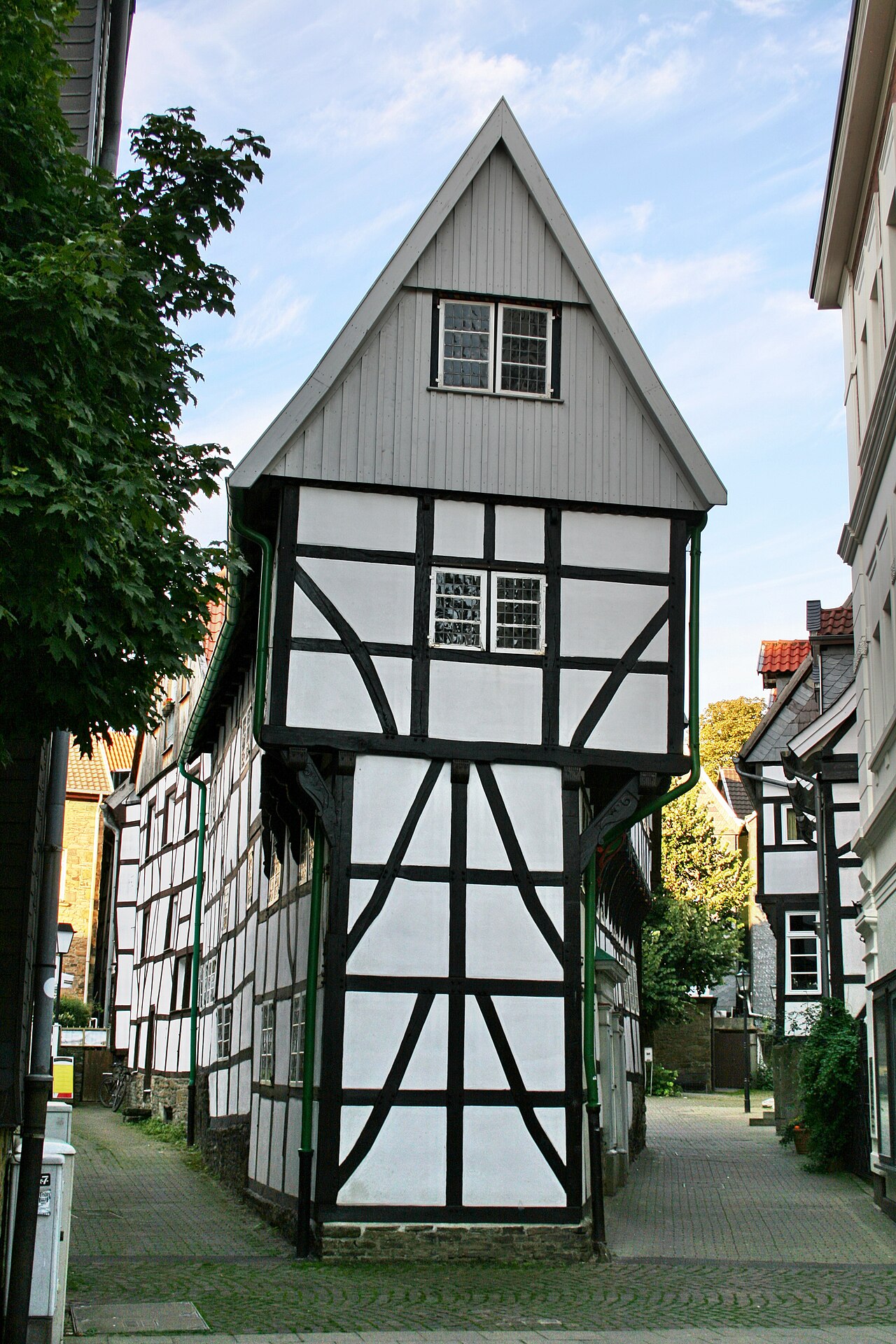 Hattingen (Ruhr): „Bügeleisenhaus“