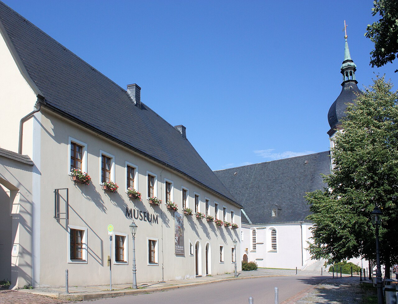Olbernhau, museum and town church