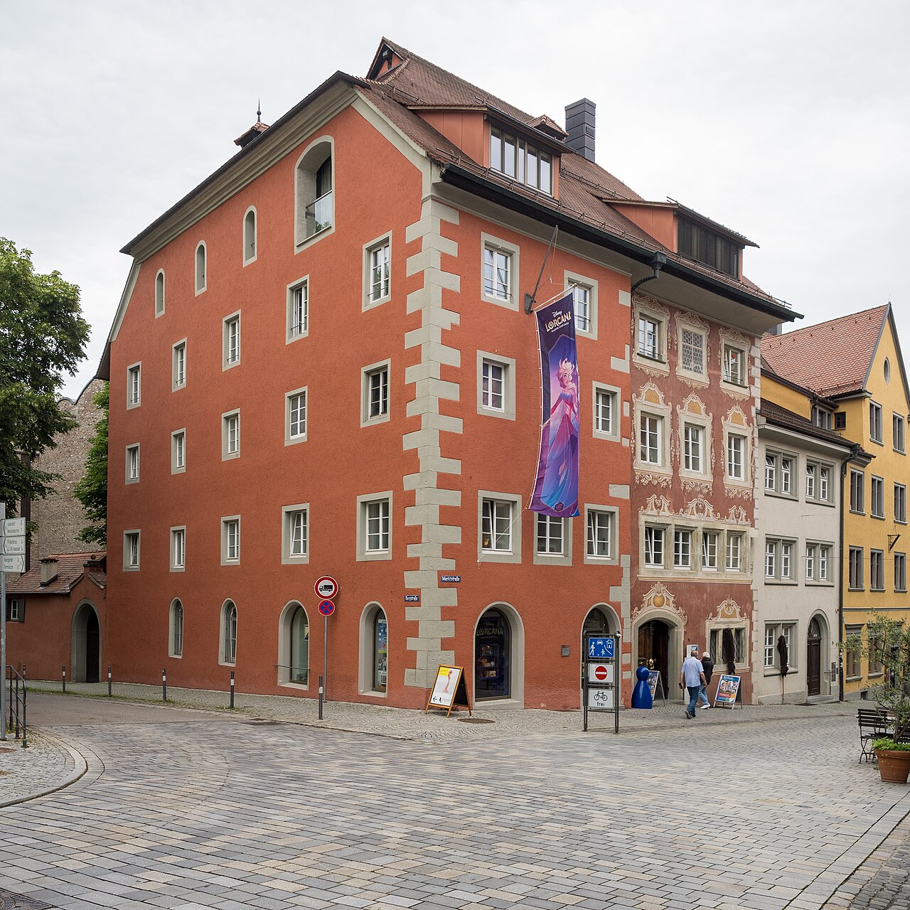 Ravensburg, Marktstraße mit dem Museum Ravensburger