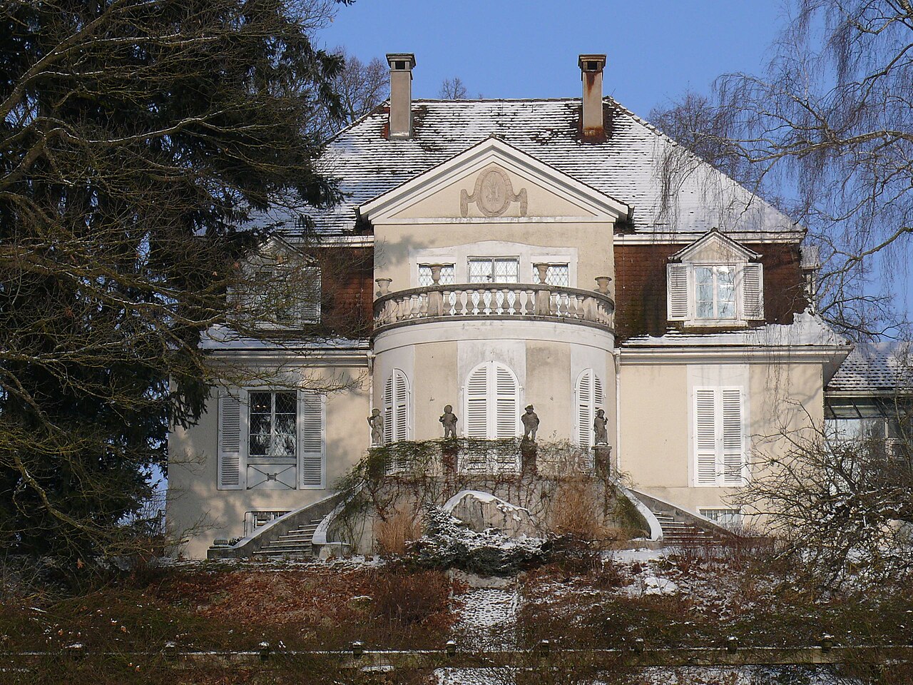 Museum Villa Rot in Burgrieden-Rot, photograph taken in winter 2008/09
