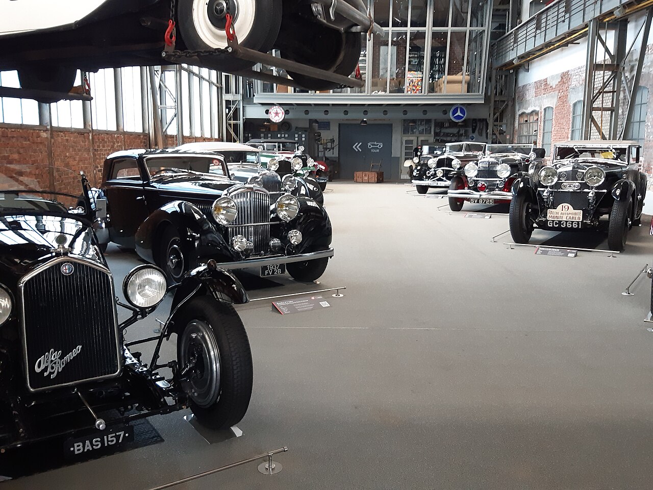 Oldtimer in Nationales Automuseum Dietzhölztal-Ewersbach, Hessen, Deutschland