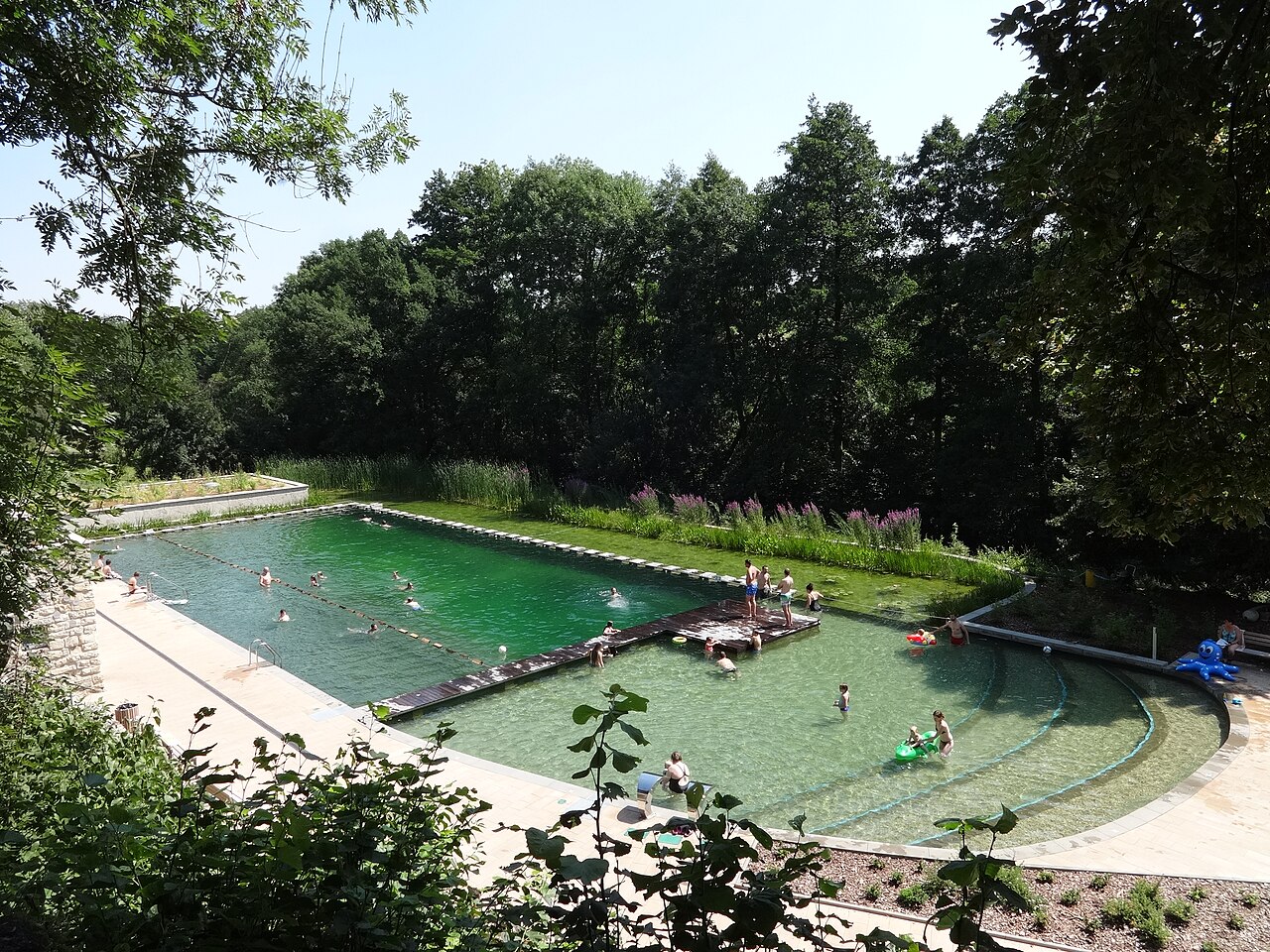 Das Zschonergrundbad im Dresdner Zschonergrund