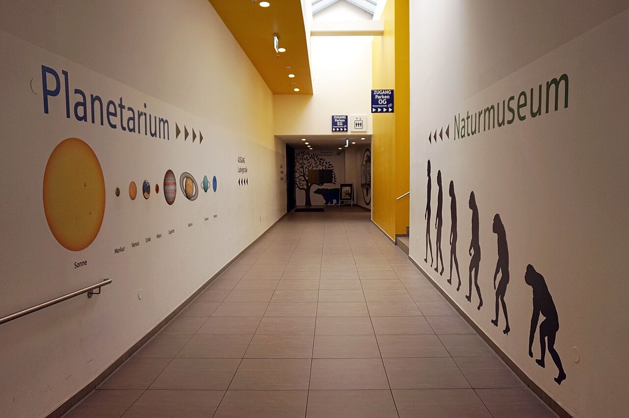 Entry to the Augsburg Naturmuseum