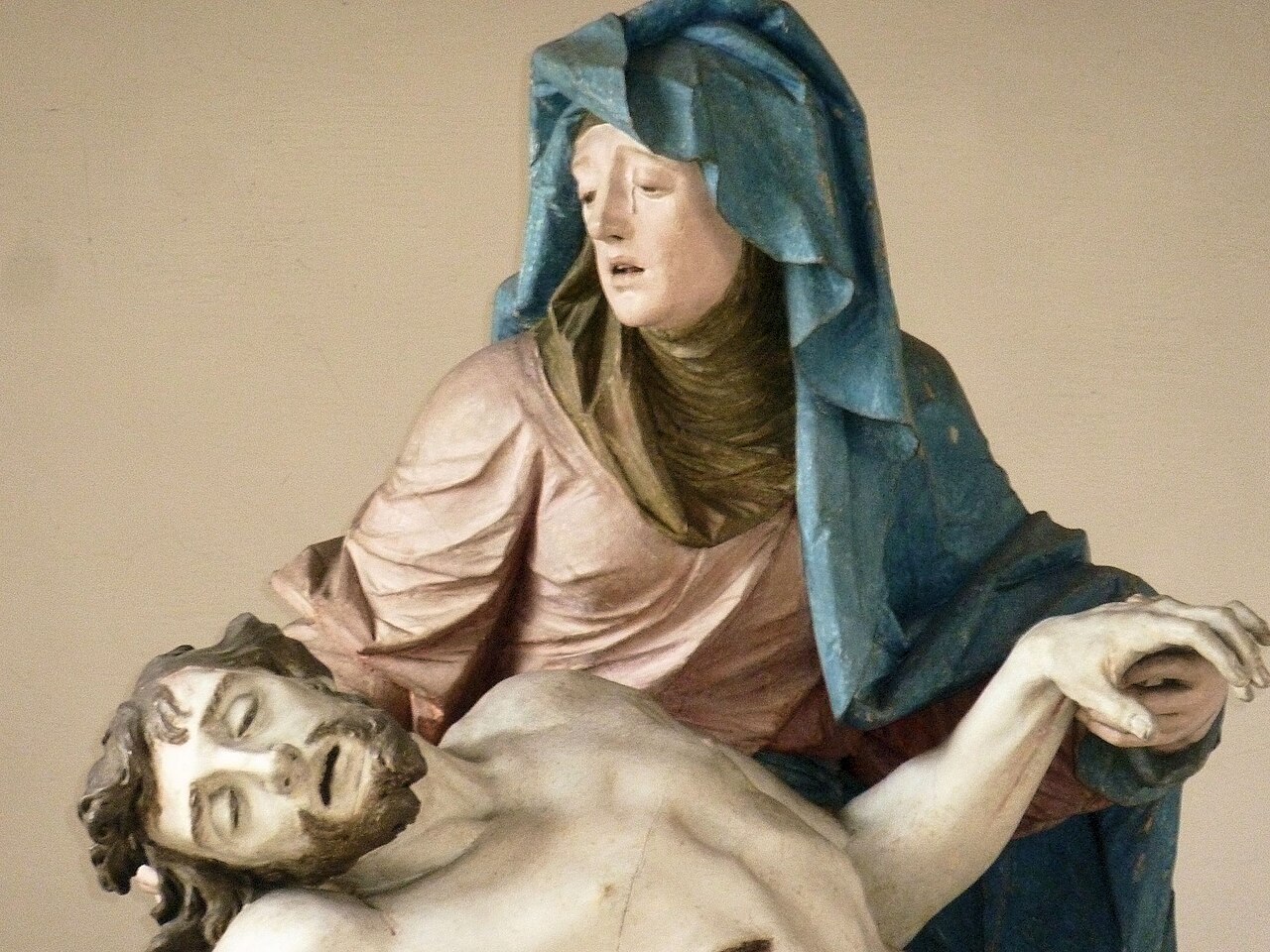 Nenninger Pietà von 1774, letztes Werk von Ignaz Franz Günther