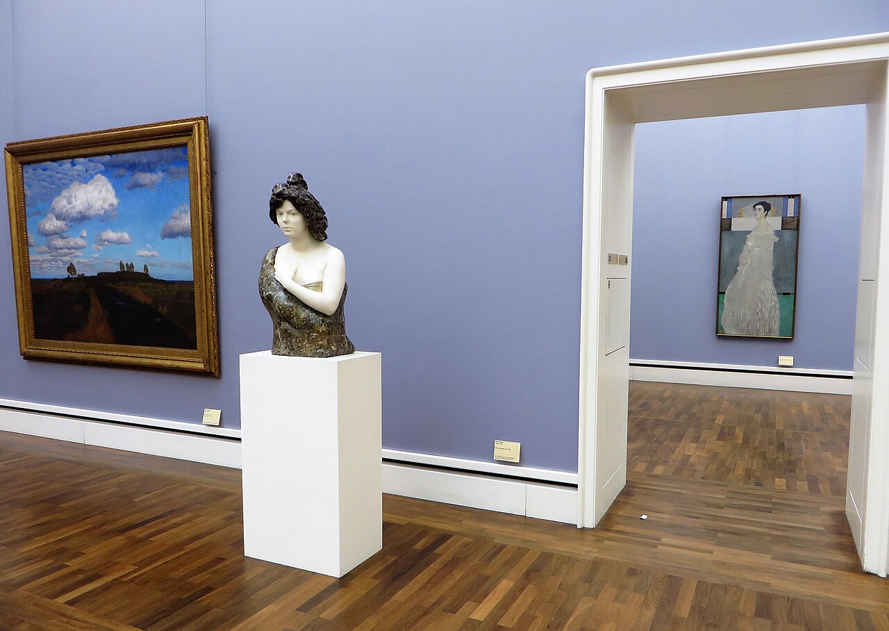 Ausstellungsraum in der Neuen Pinakothek München