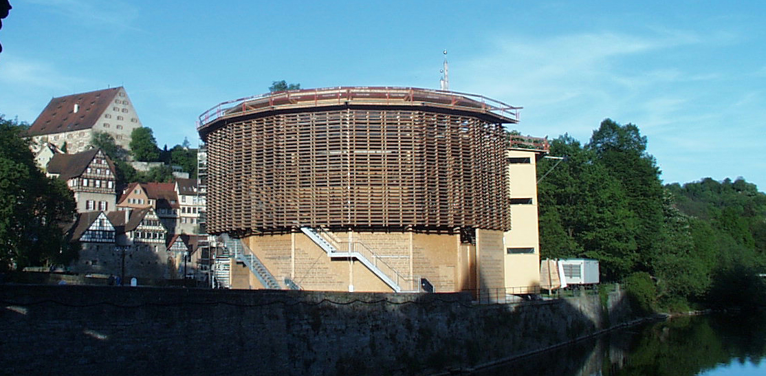 Globe-Theater, Schwäbisch Hall, Baden-Wuerttemberg, Germany